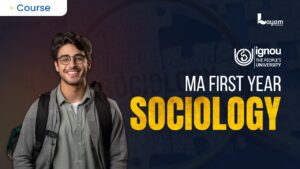 IGNOU MA SOCIOLOGY FIRST YEAR (MSO)