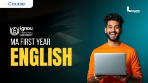 IGNOU MA ENGLISH FIRST YEAR